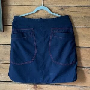 Brooks Brothers Blue Mini Pencil Skirt for Work